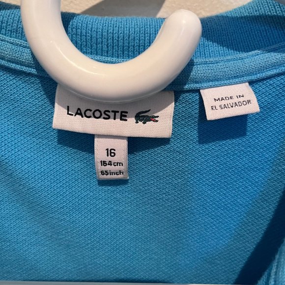 Polo Lacoste Blue Aqua - Picture 3 of 4